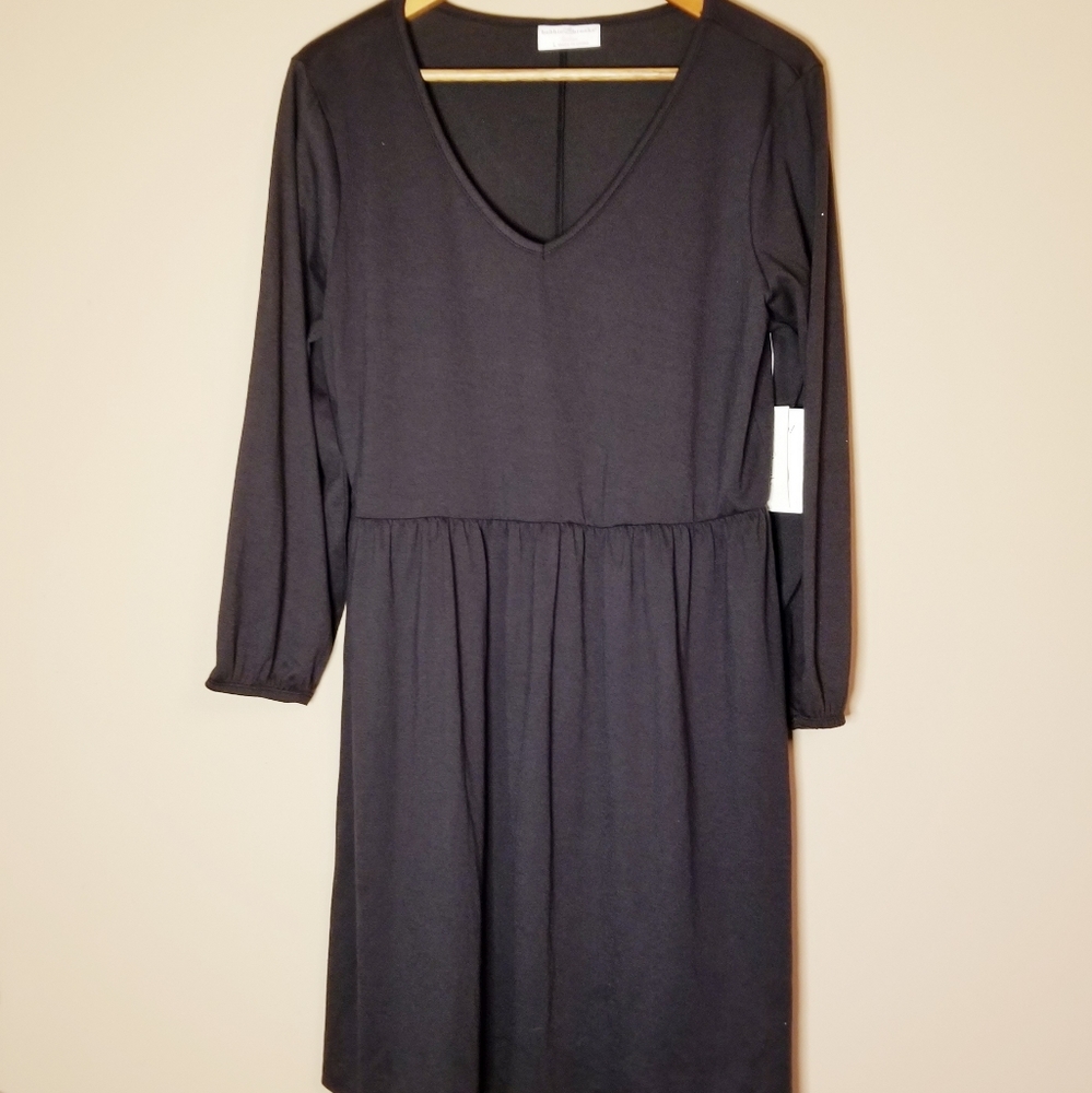 Black Fit and Flare Dress